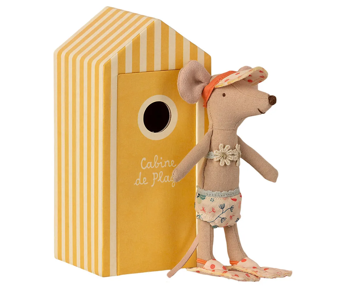 Beach Mouse - Big Sister in Cabin by Maileg