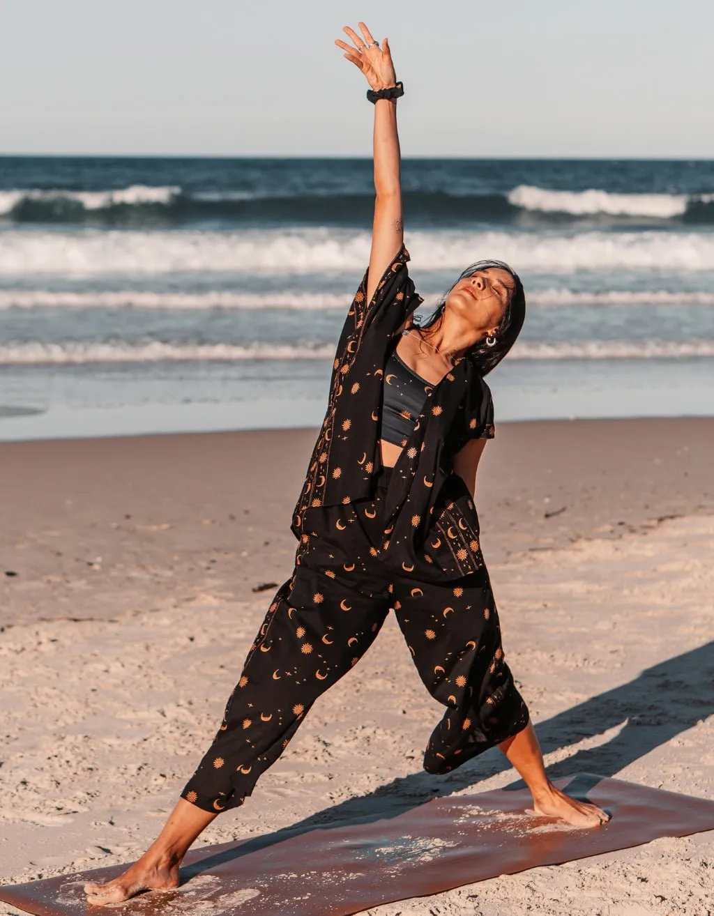 BUNDLE - Mystic Cotton Yoga Pant   Kimono Set - Mystic