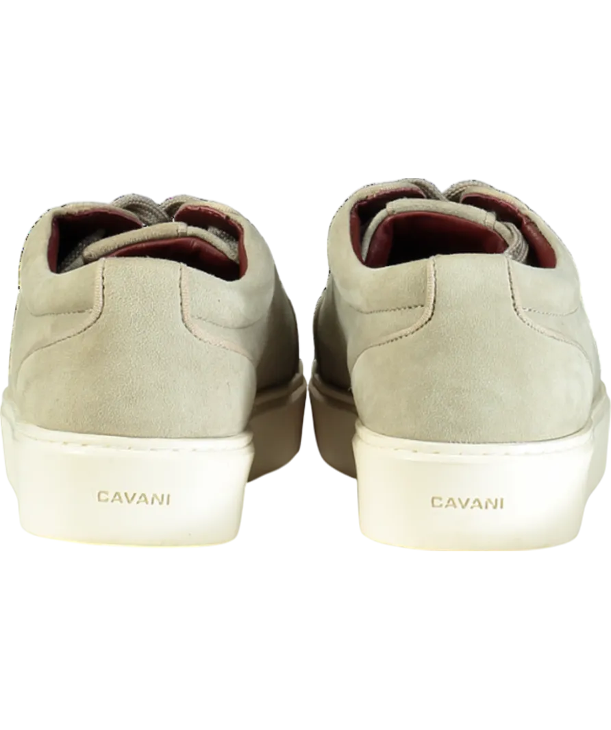 House of Cavani Beige P50 Leather Trainer UK 9 EU 43 👞