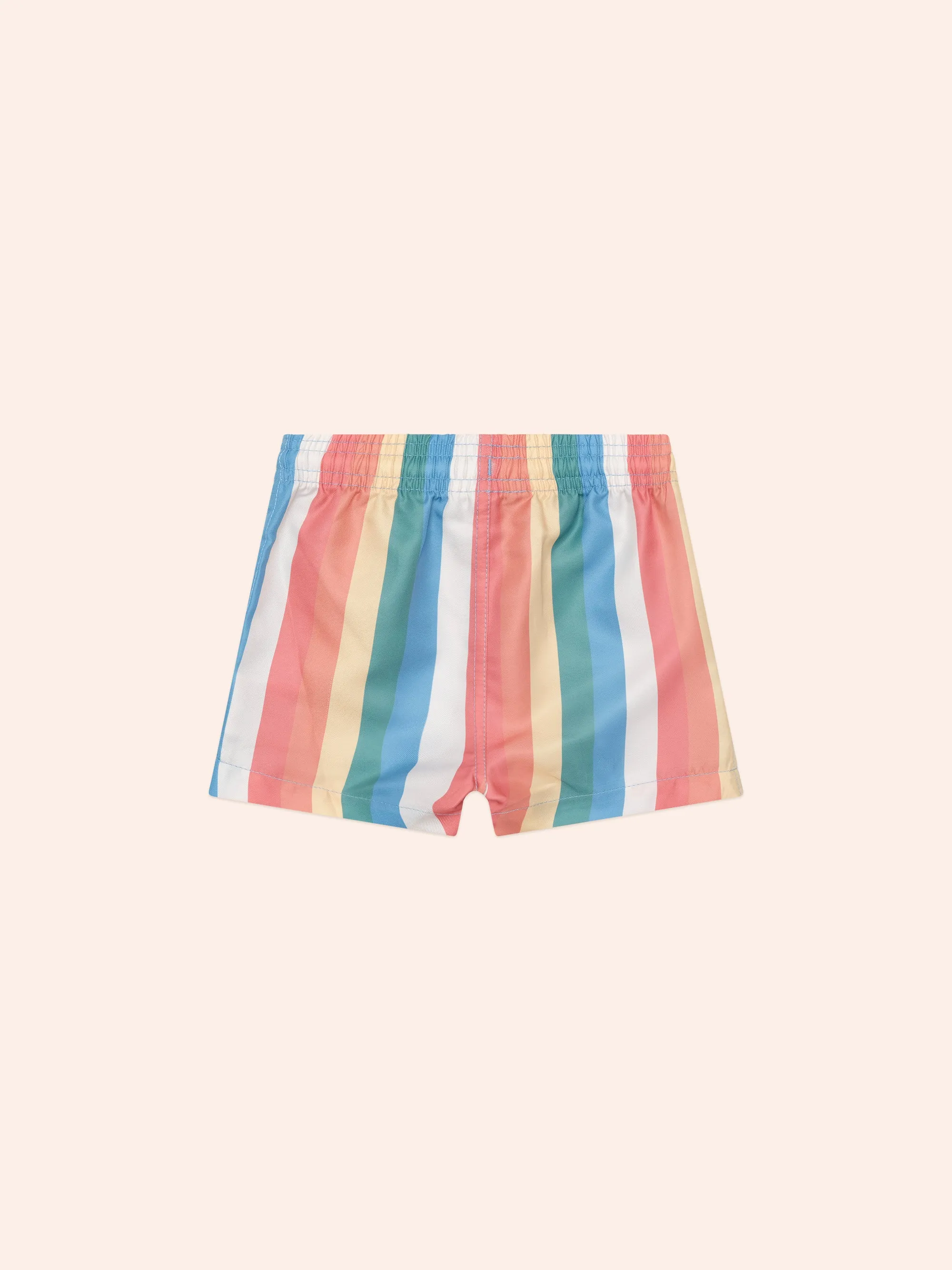 Huxbaby Rainbow Stripe Swim Short