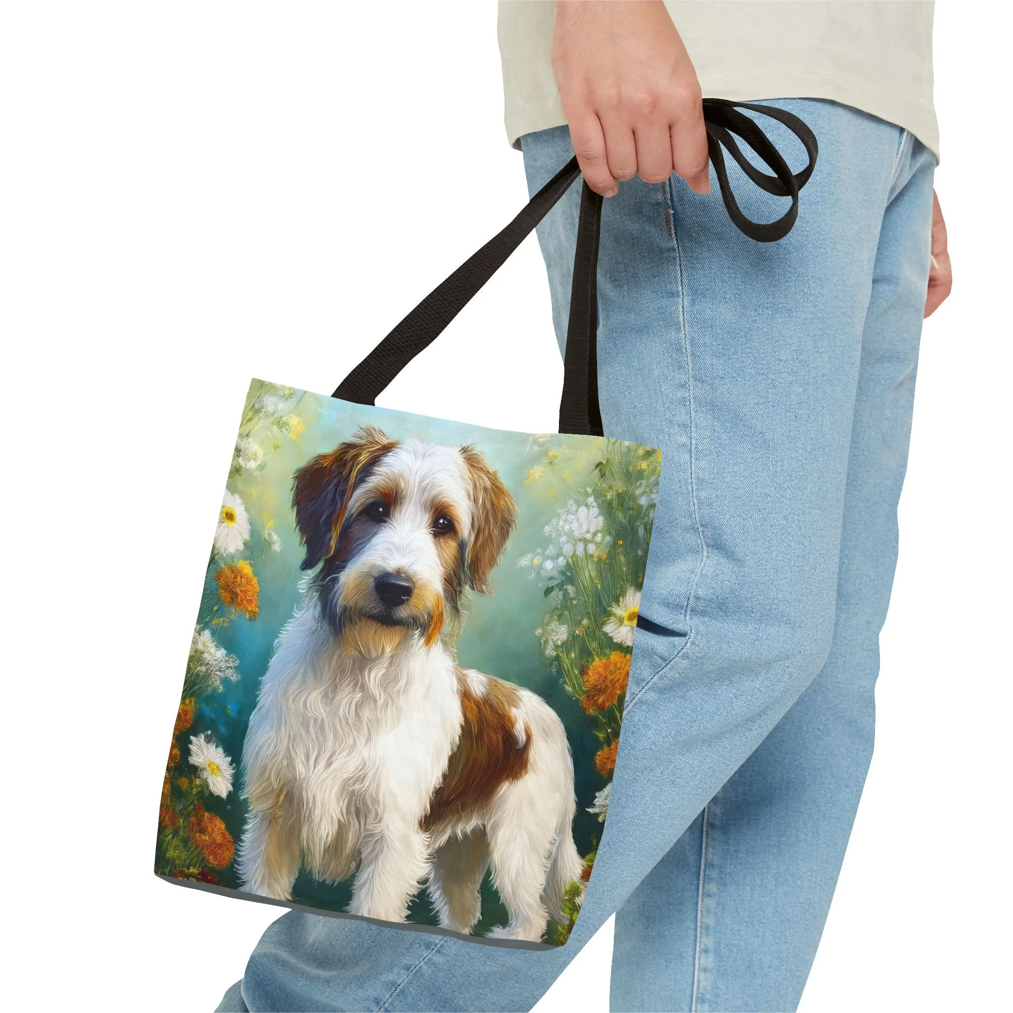 Kromfohrlander  - Polyester Tote Bag (AOP)