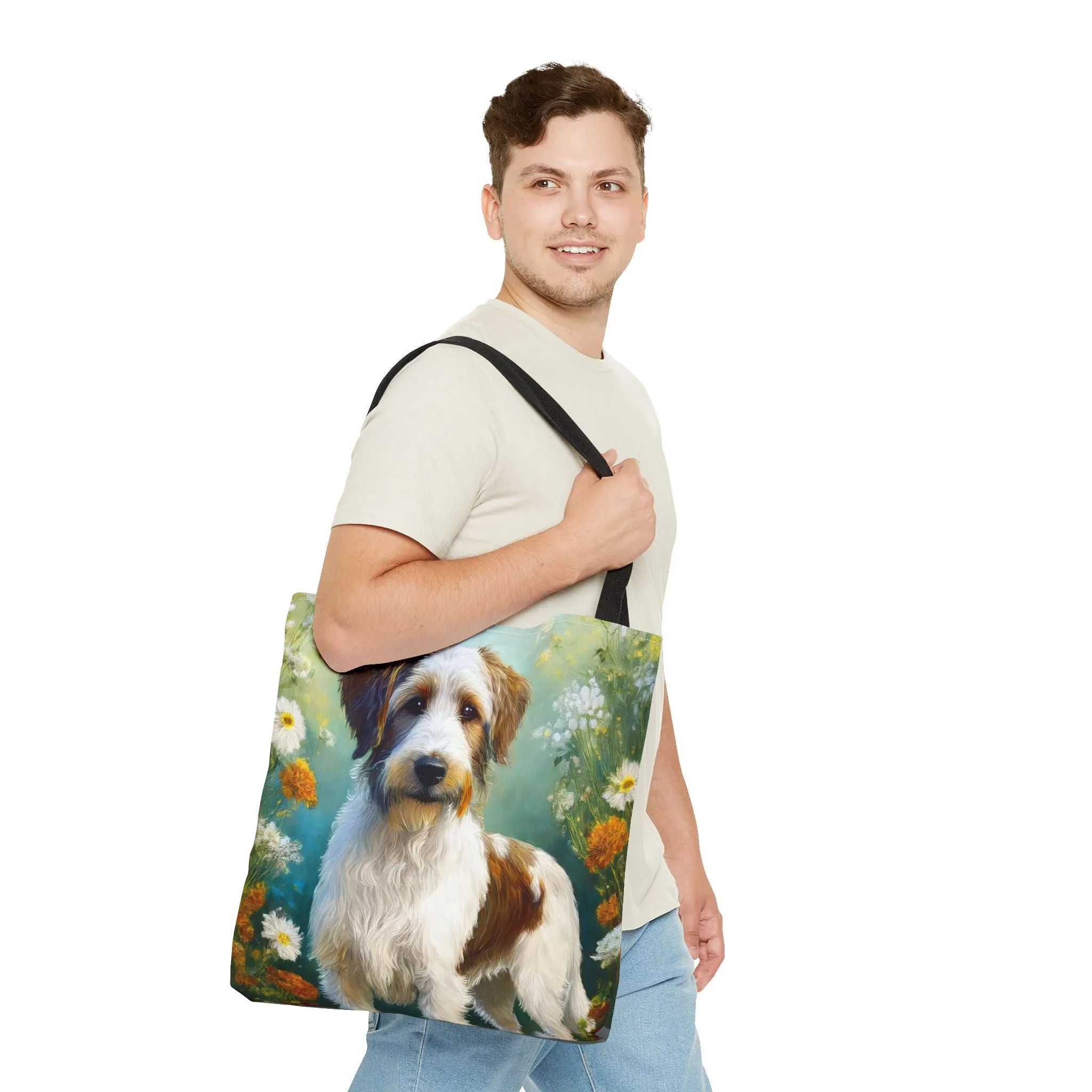 Kromfohrlander  - Polyester Tote Bag (AOP)