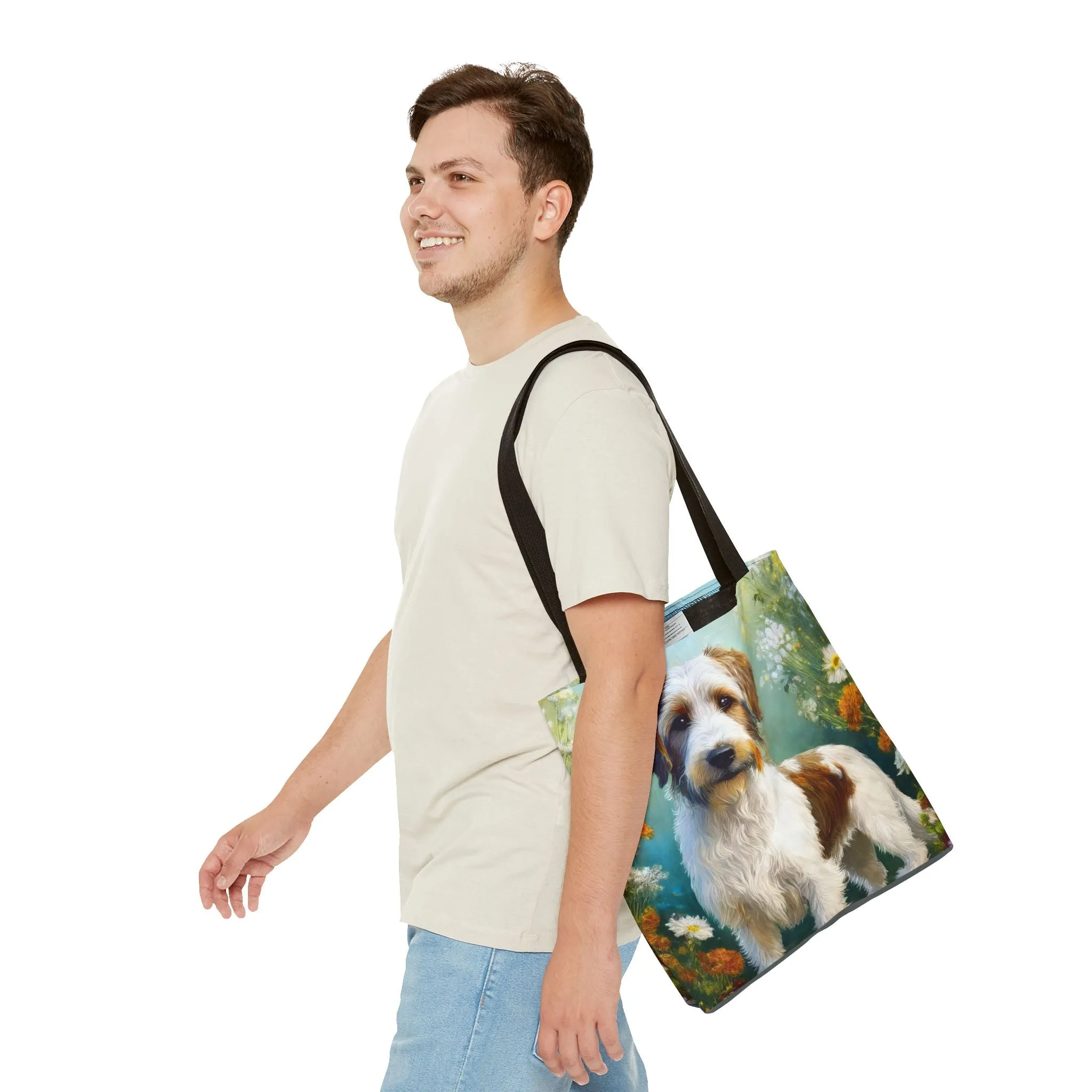 Kromfohrlander  - Polyester Tote Bag (AOP)