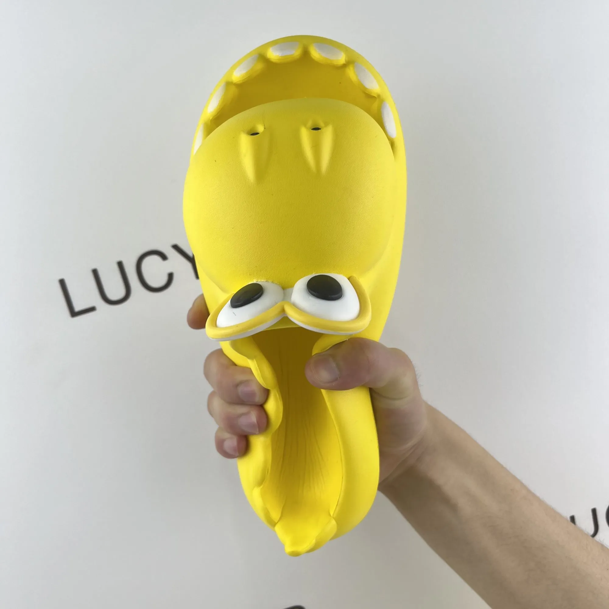 Lucyever Cute Platform Dinosaur Slippers Women 2022 Summer Thick Bottom EVA Womens Slides