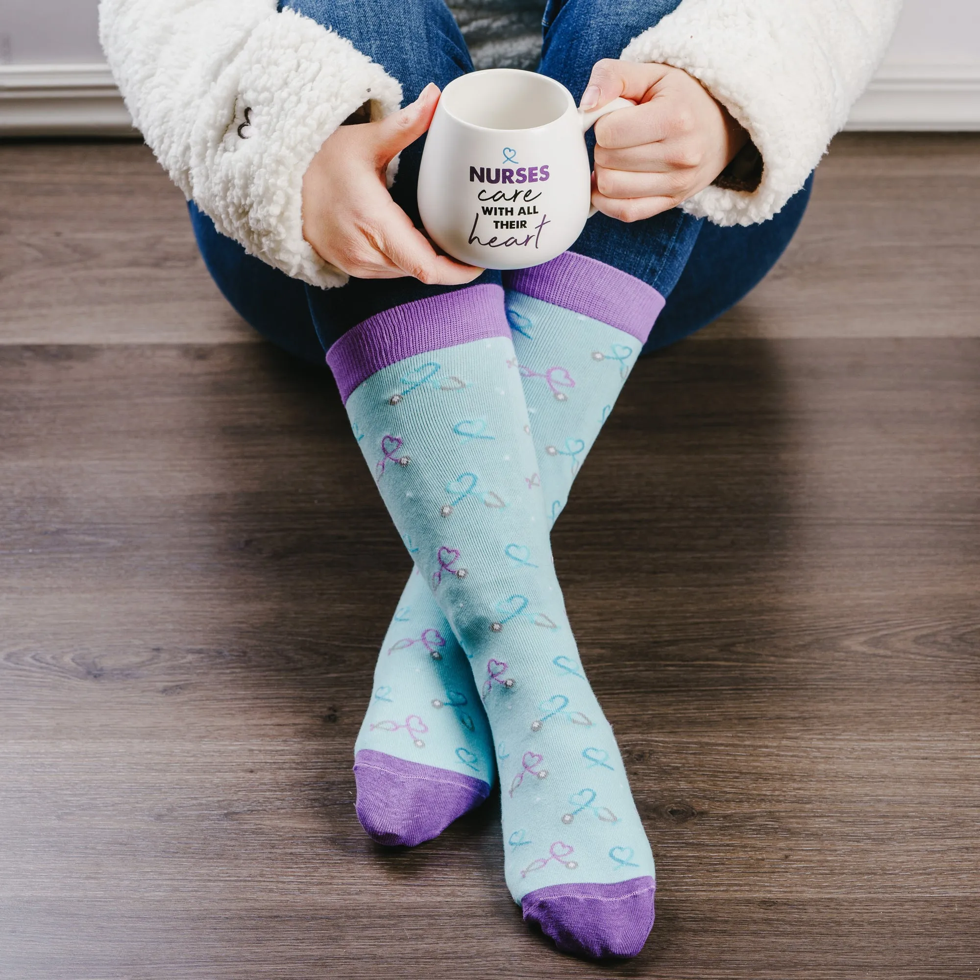 Nurse 15.5 oz Mug and Sock Set