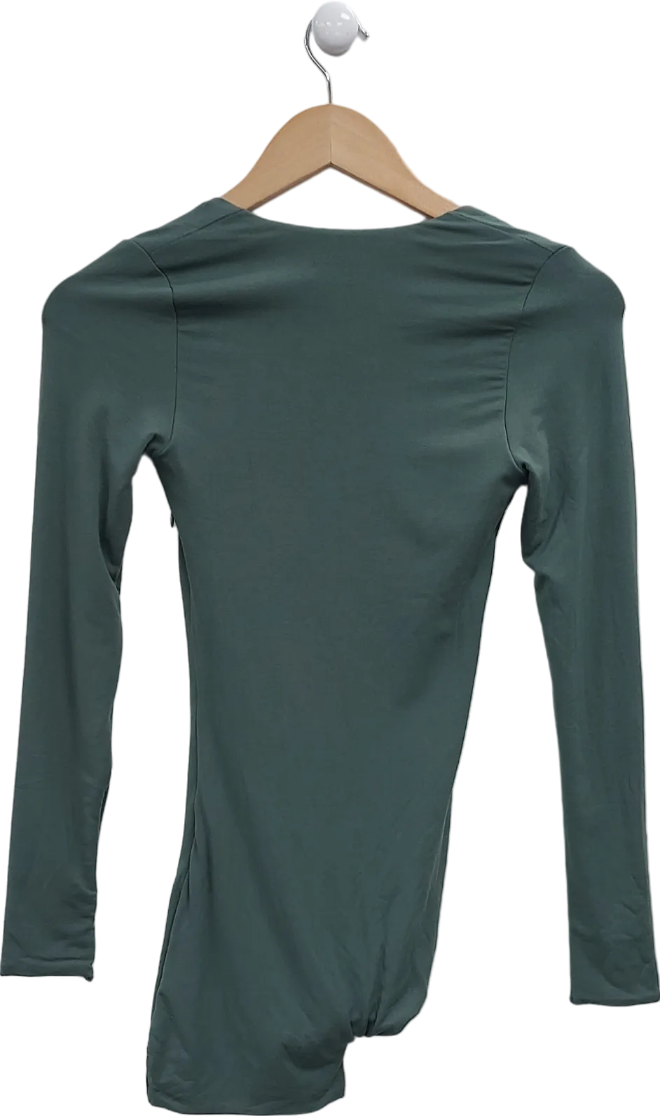 Oh Polly Green long sleeve playsuit UK 6