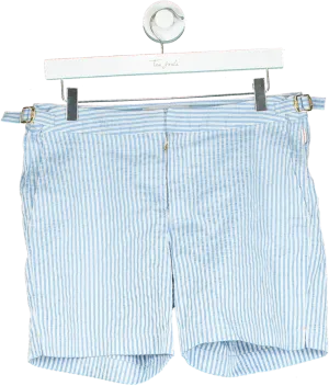 Orlebar Brown Blue Striped Swim Shorts UK W31