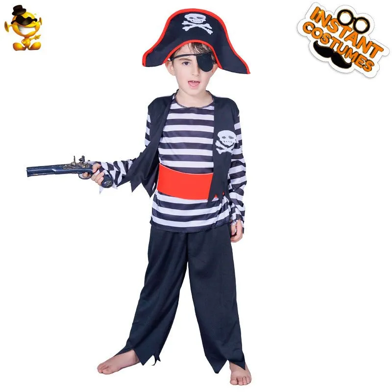 Toddler/Kid Boy's Halloween Pirate Costumes
